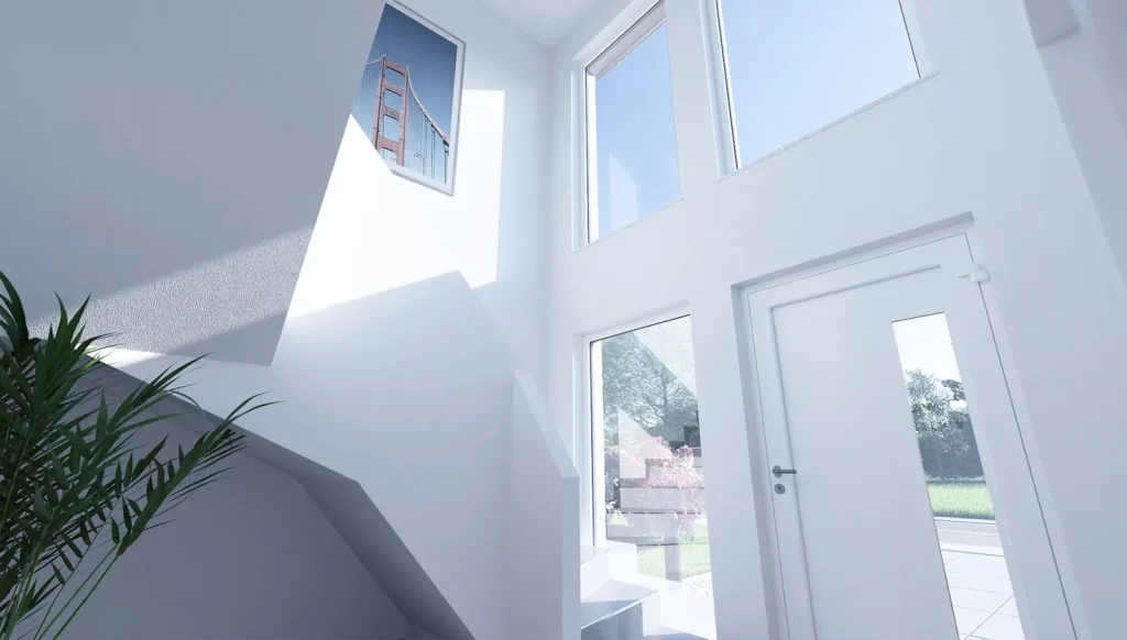 Zweifamilienhaus Family+ - Hauseingang