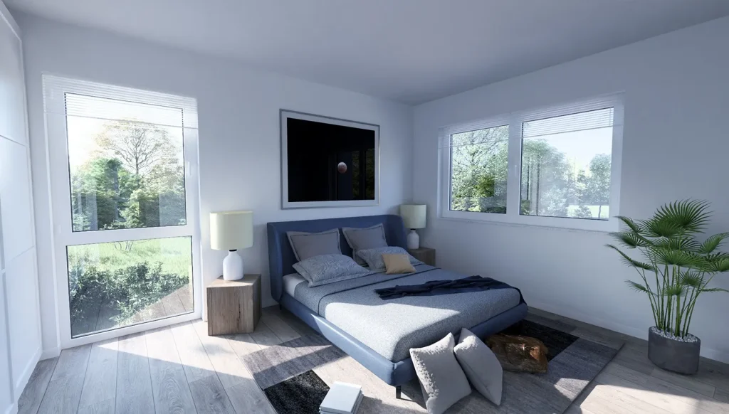 Zweifamilienhaus Family+ - Schlafzimmer 1 OG