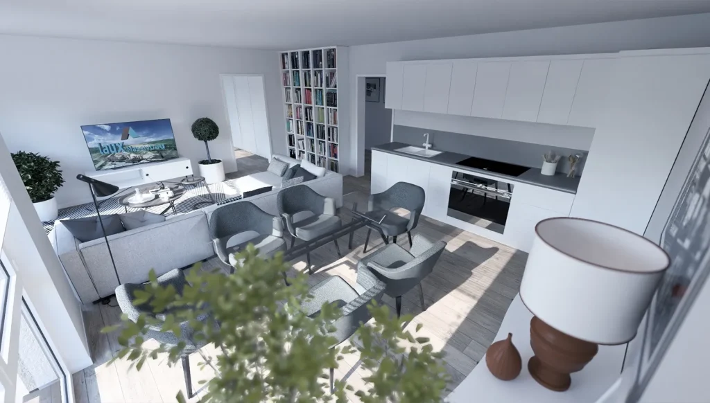 Zweifamilienhaus Family+ - Küche & Essbereich OG