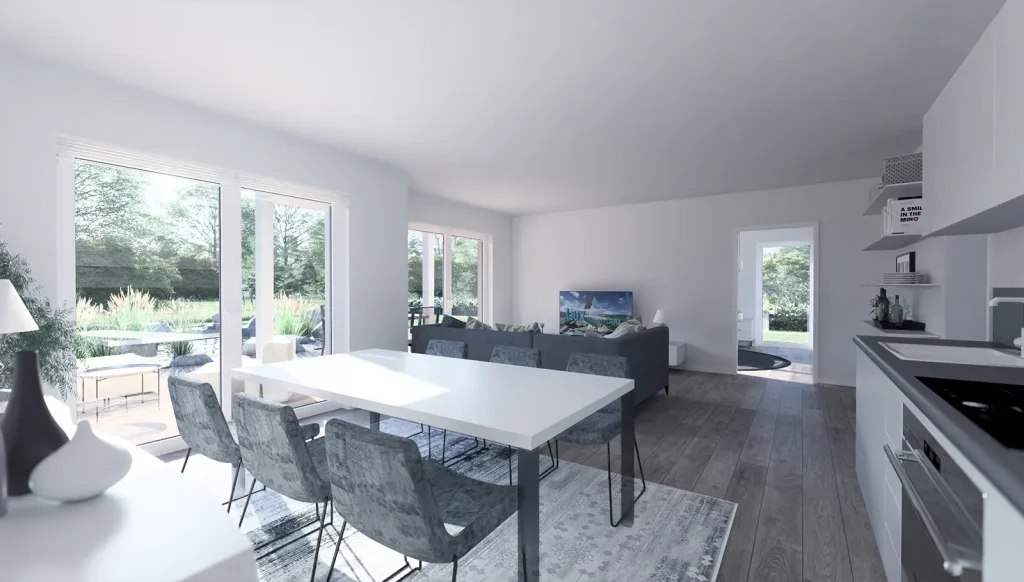 Zweifamilienhaus Family+ - Wohn- & Essbreich EG