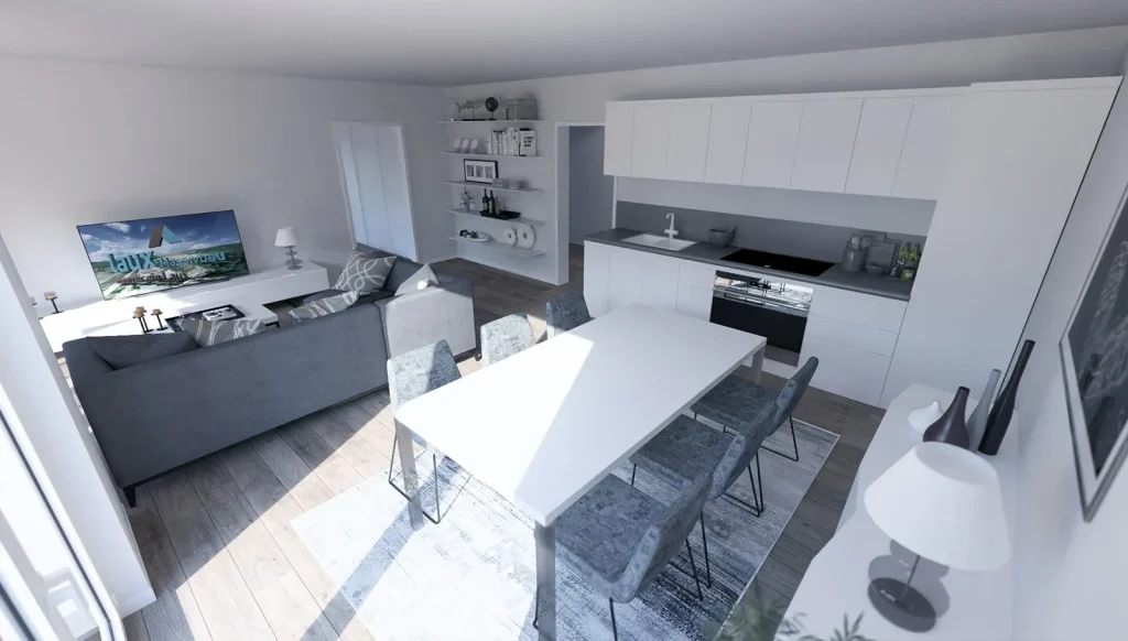 Zweifamilienhaus Family+ - Wohn- & Essbereich EG