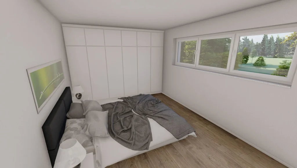 Tinyhouse Slim - Schlafzimmer
