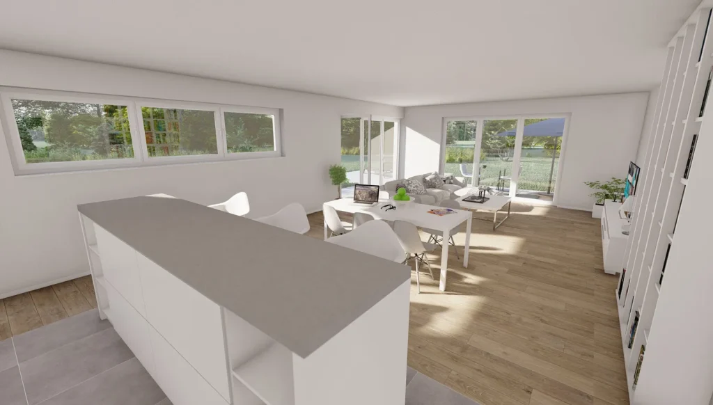 Tinyhouse Slim - Wohn- & Essbereich