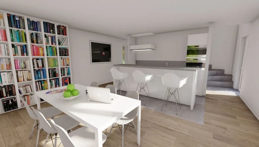 Tinyhouse Slim - Küche & Essbereich