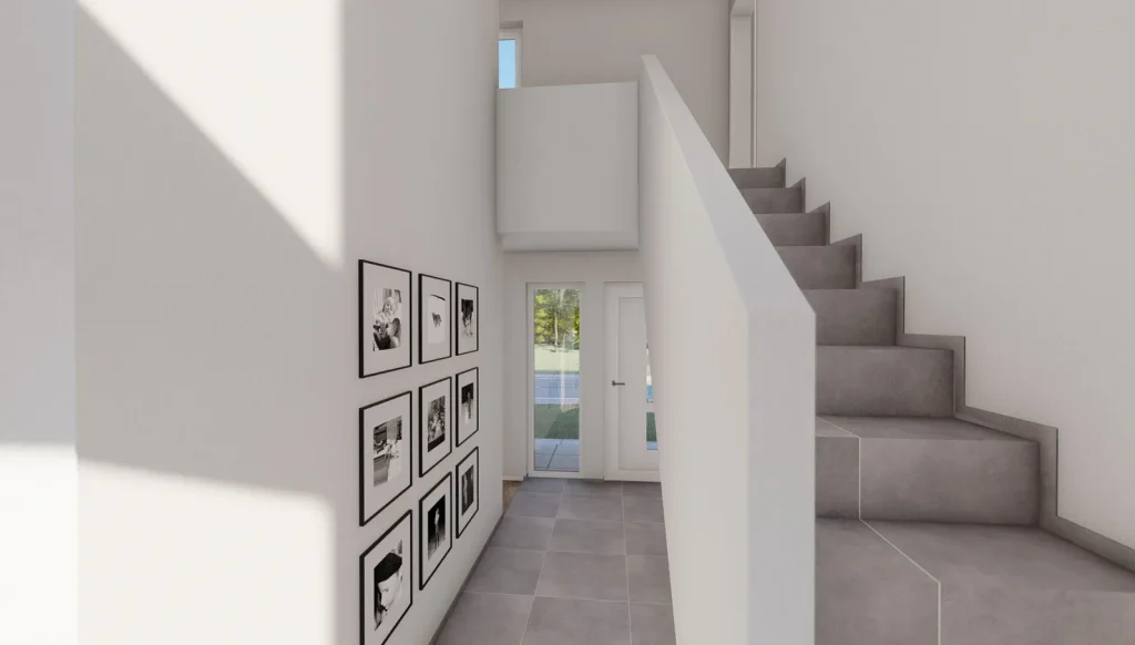 Tinyhouse Slim - Treppenaufgang